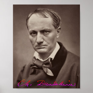 Affiche Charles Baudelaire