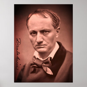 Affiche Charles Baudelaire