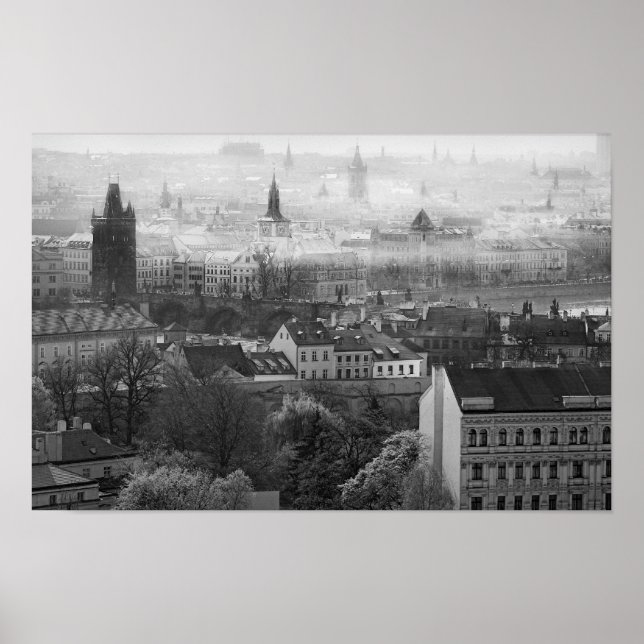 Affiche Charles Brigde, Prague (Devant)