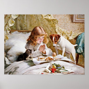 Affiche Charles Burton Barber - Suspense