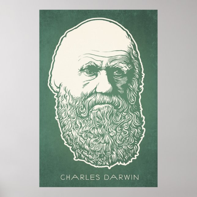 Affiche Charles Darwin (Devant)