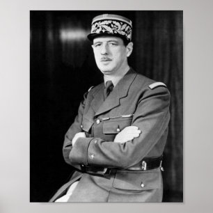 Affiche Charles De Gaulle