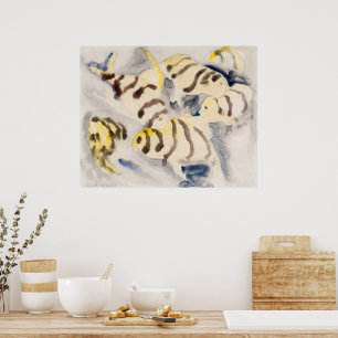 Affiche Charles Demuth Fish Series No. 3 American Modernis