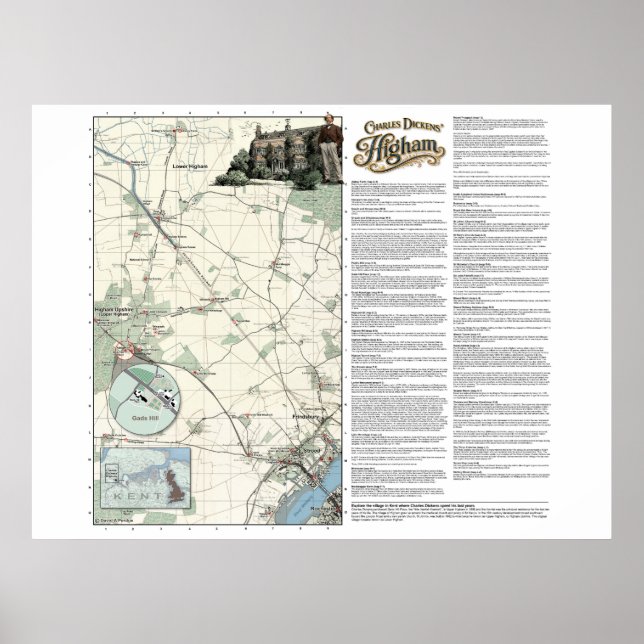 Affiche Charles Dickens' Higham (Devant)