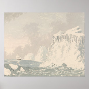 Affiche Charles Hamilton Smith - Situation de H.M.S. Hecla