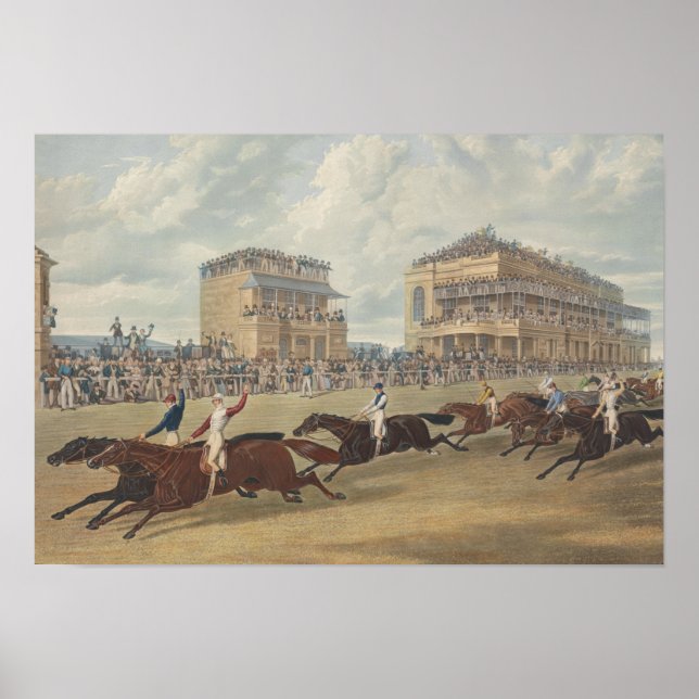 Affiche Charles Hunt - Doncaster Great St Leger (Devant)