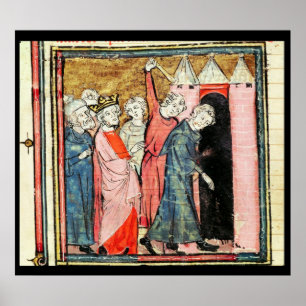 Affiche Charles Martel s'occupe de la punition