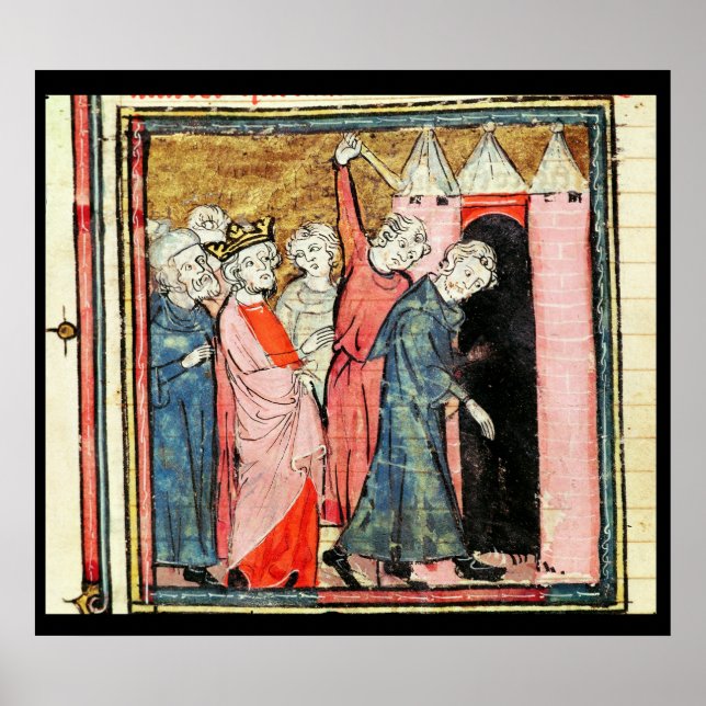 Affiche Charles Martel s'occupe de la punition (Devant)