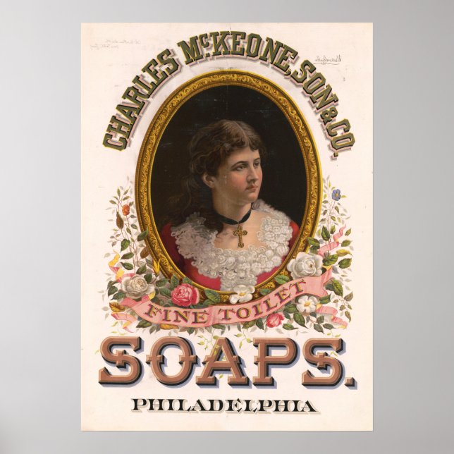 Affiche Charles McKeone, Son & Co., Antique Soap Ad (Devant)