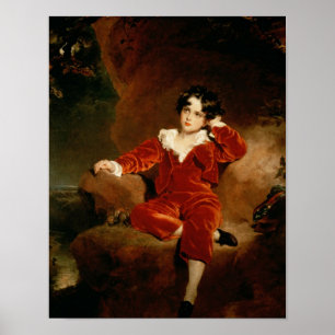 Affiche Charles principal William Lambton, 1825