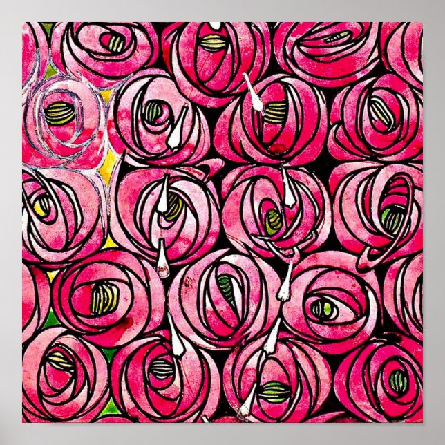 AFFICHE CHARLES RENNIE MACKINTOSH (Devant)