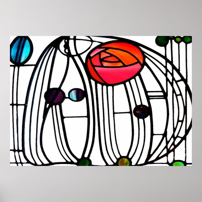 AFFICHE CHARLES RENNIE MACKINTOSH (Devant)