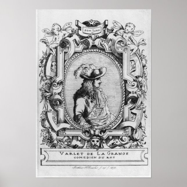 Affiche Charles Varlet, appelé La Grange (Devant)