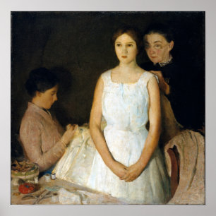 Affiche Charles W. Hawthorne Le Trousseau