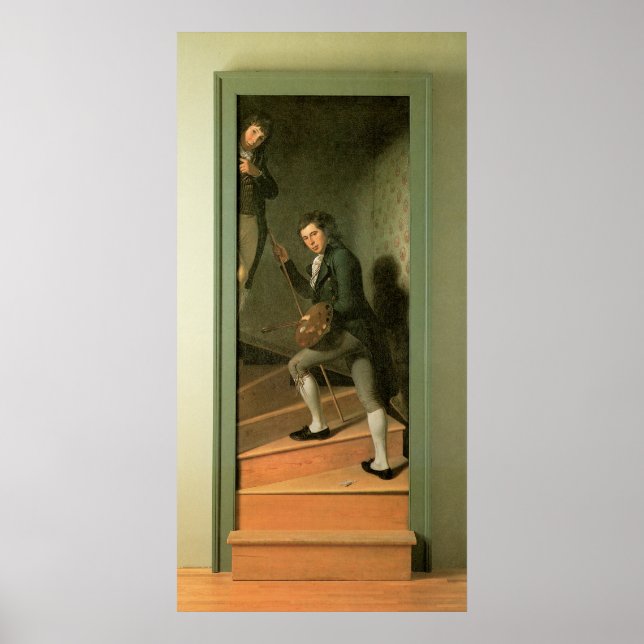 Affiche Charles Willson Peale Le Groupe Escalier (Devant)