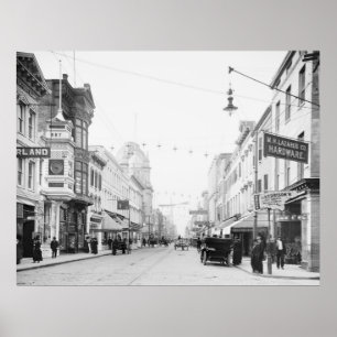 Affiche Charleston, SC, 1910