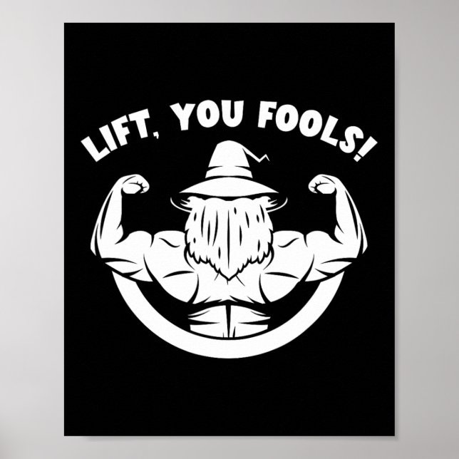 Affiche Charlian Minds - Poids Bodybuilding (Devant)