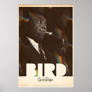 Affiche Charlie “Bird” Parker Original sous licence offici