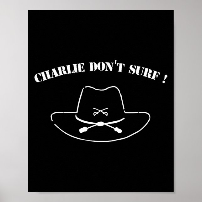 Affiche Charlie Don't Surf !  (Devant)