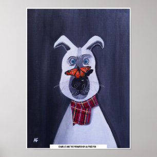 Affiche Charlie et la peinture du monarque par Alfred Fox