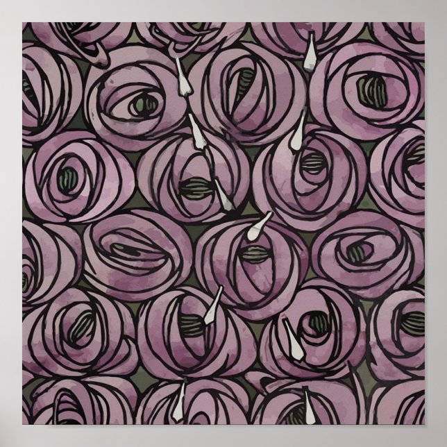 AFFICHE CHARLIE RENNIE MACKINTOSH (Devant)