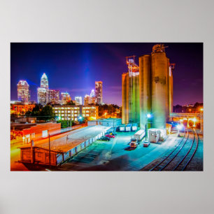 Affiche Charlotte, NC