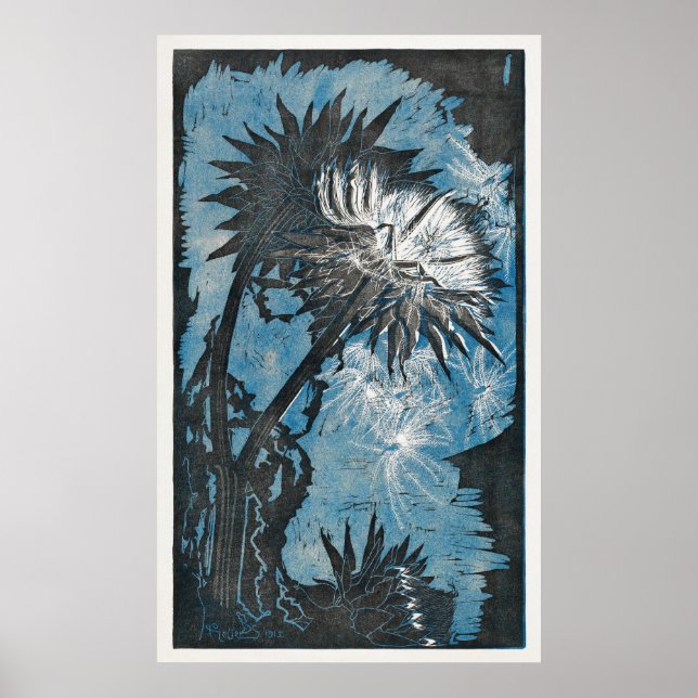 Affiche Charme d'Artichoke rétro : Élégance Vintage (Devant)