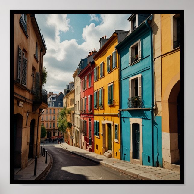 Affiche Charme Paris City (Devant)