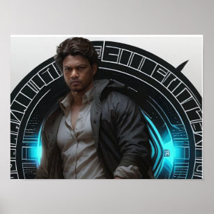 Affiche "Charme radieux : Le beau Kalki Boy"