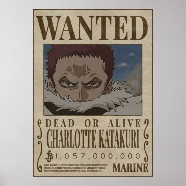 Affiche CHAROLETTE KATAKURI Une pièce recherchée (Devant)