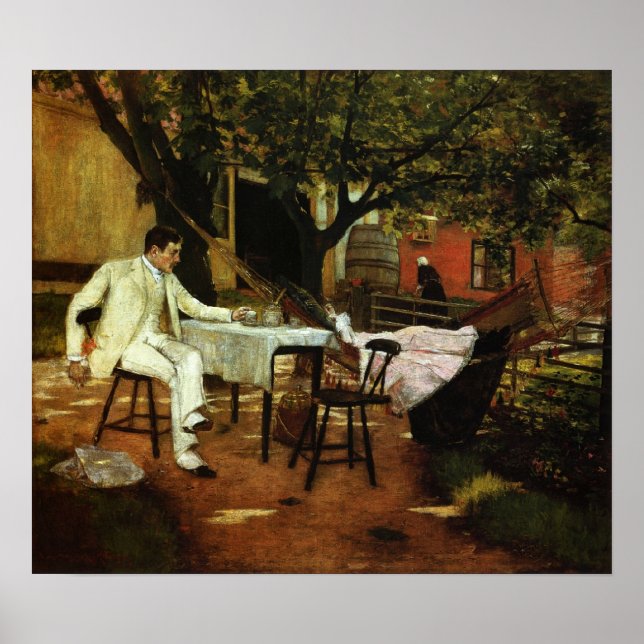 Affiche Chase - Après-Midi D'Été En Hollande 1884 (Devant)
