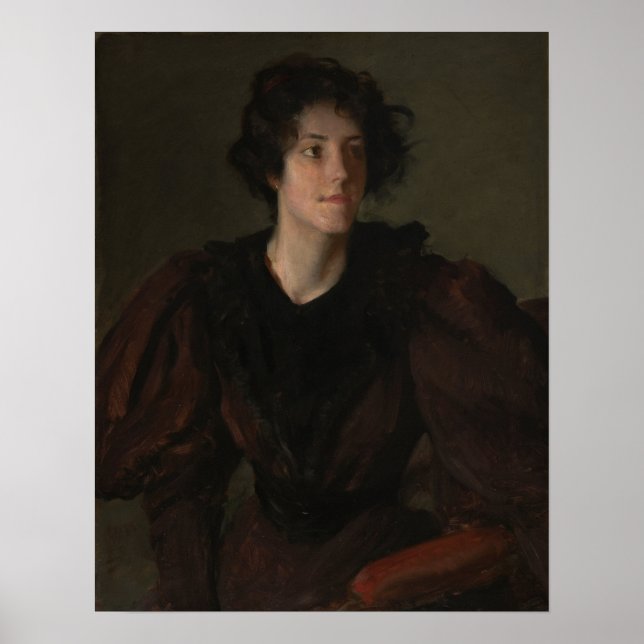 Affiche Chase - Étude D'Une Jeune Femme (Devant)