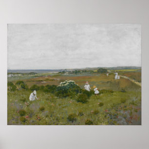 Affiche Chase - Fleurs du bord de mer 1890