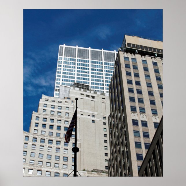 Affiche Chase Manhattan Bank New York City (Devant)