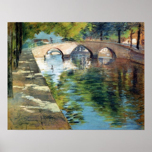 Affiche Chase - Réflexions, 1885 (Devant)