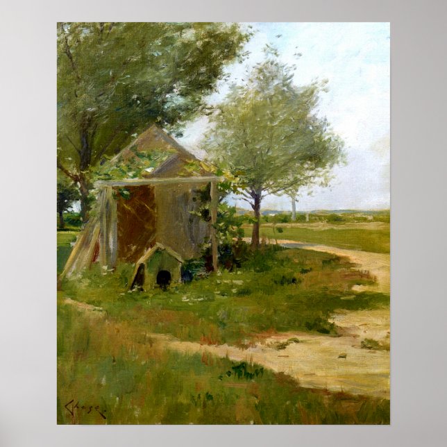 Affiche Chase - Shinnecock Long Island New York 1900 (Devant)