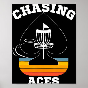 Affiche Chasing Aces Disc Golf Target Sports Vêtements Hom