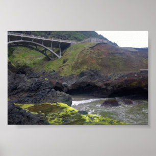 Affiche Chasme de Cook, Cape Perpetua, OU