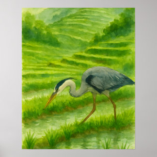Affiche Chasse à la grue