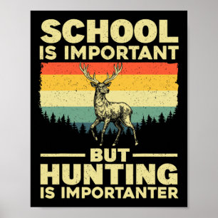 Affiche Chasse Amusante Art Pour Garçons Hommes Chasseur C