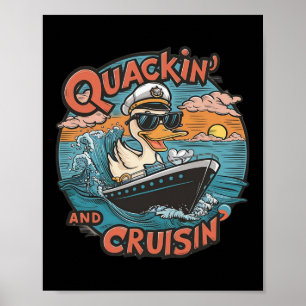 Affiche Chasse au canard amusant Cachage