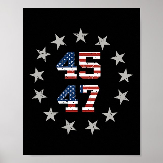 Affiche Chasse au canard Trump Camo Bonjour Chasse Saison  (Devant)