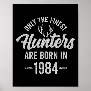 Affiche Chasse au cerf de 41 ans 1984 41e anniversaire