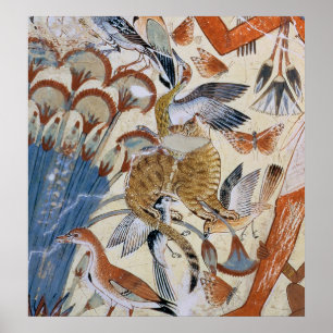 Affiche Chasse au Nebamun dans les marais avec sa femme