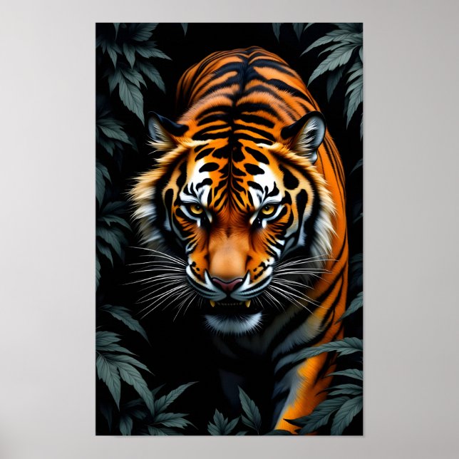Affiche Chasse au Tigre (Devant)