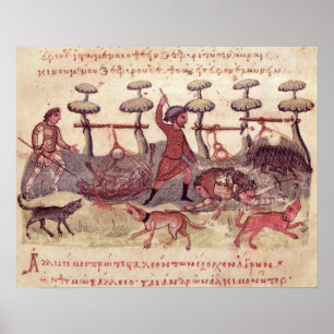 Affiche Chasse avec les moustiquaires
