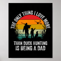 Chasse De Canard Drôle Avec Papa Chien Design Pour