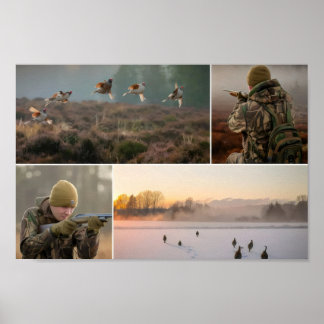 Affiche Chasse début de saison chasseur de primes