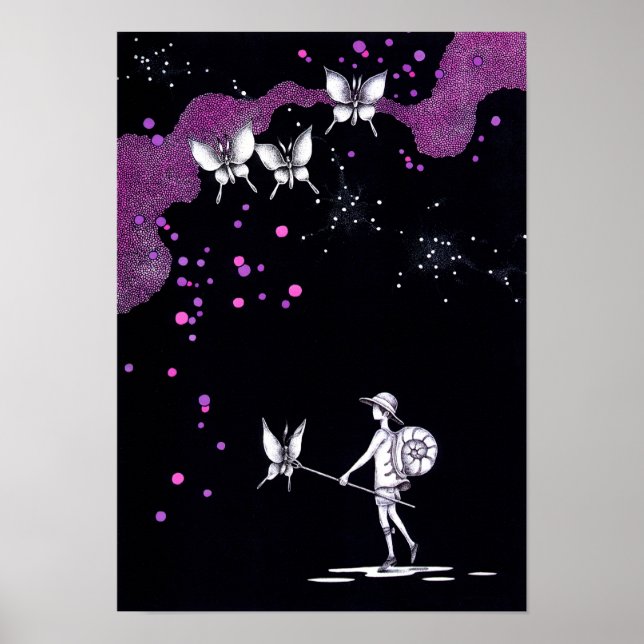 Affiche Chasse par une nuit de la Saint-Jean. (Devant)
