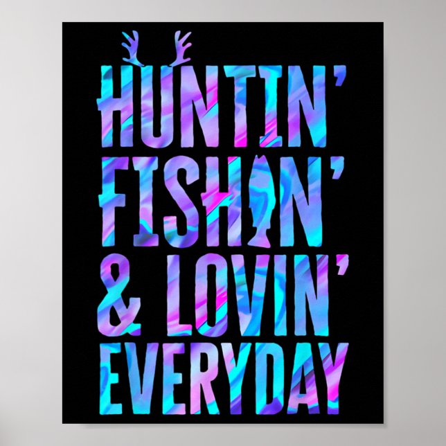 Affiche Chasse Pêche Et Amour Quotidien Chasse Pêche (Devant)